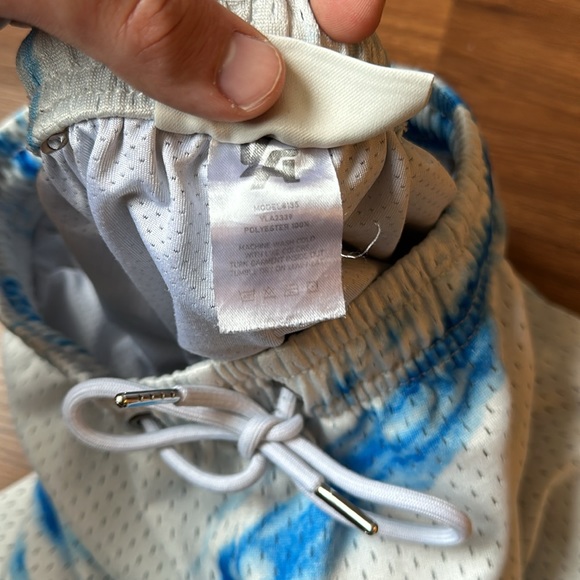 YoungLA 135 House Party Shorts Blue Ink - Picture 6 of 6